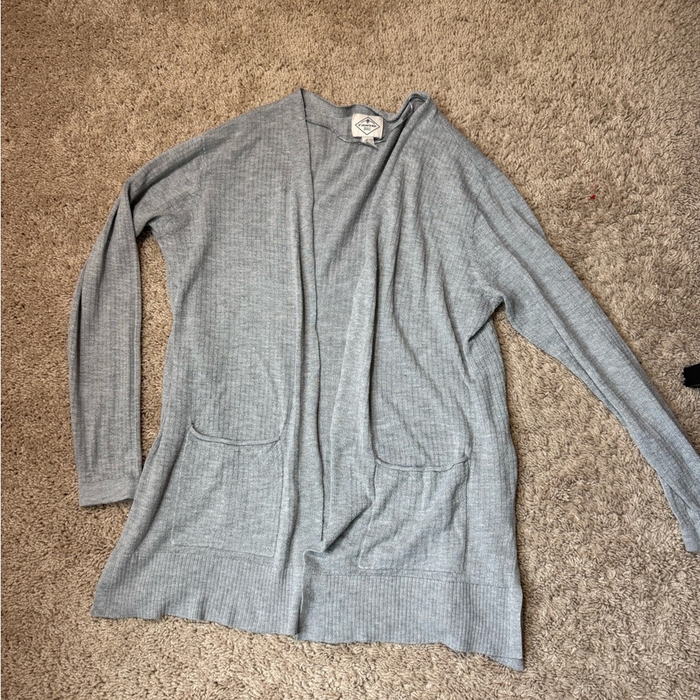 St. John's Bay Light Gray Knit Sweater